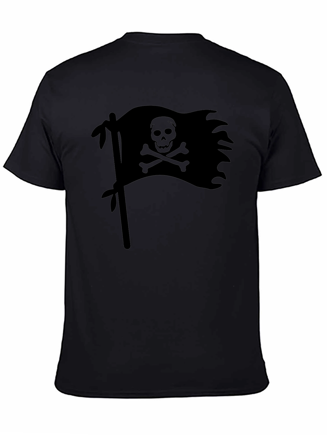Pirate Flag Black T-Shirt