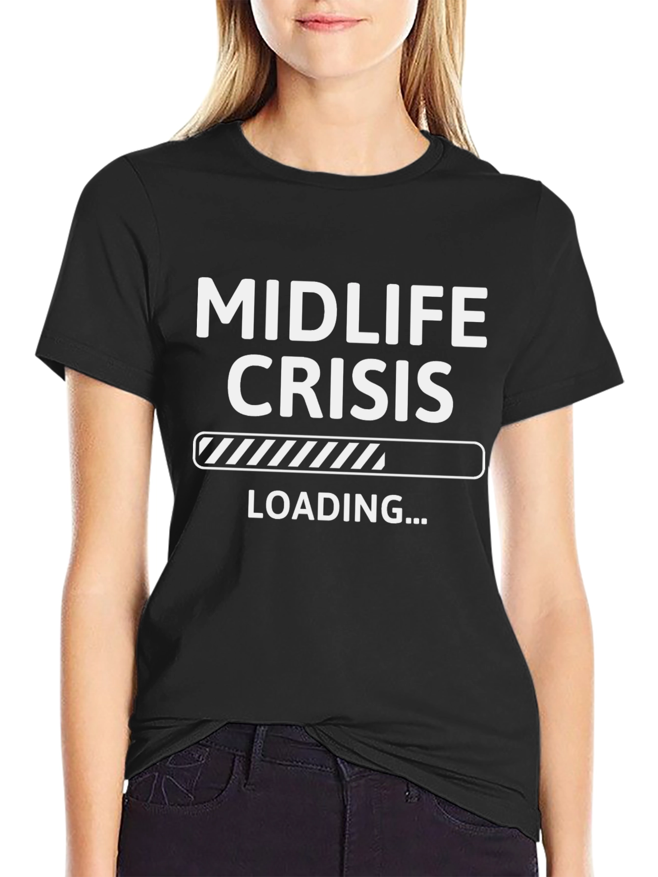 Midlife Crisis Loading Funny T-Shirt