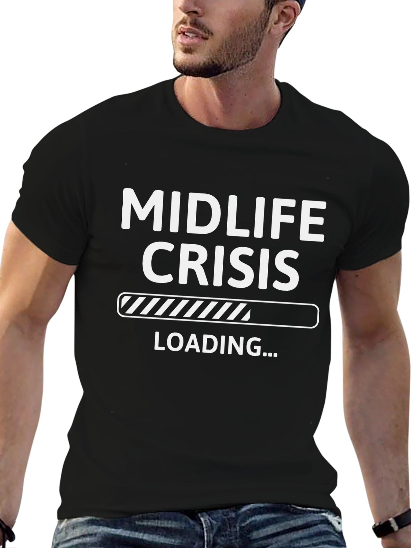 Midlife Crisis Loading Funny T-Shirt