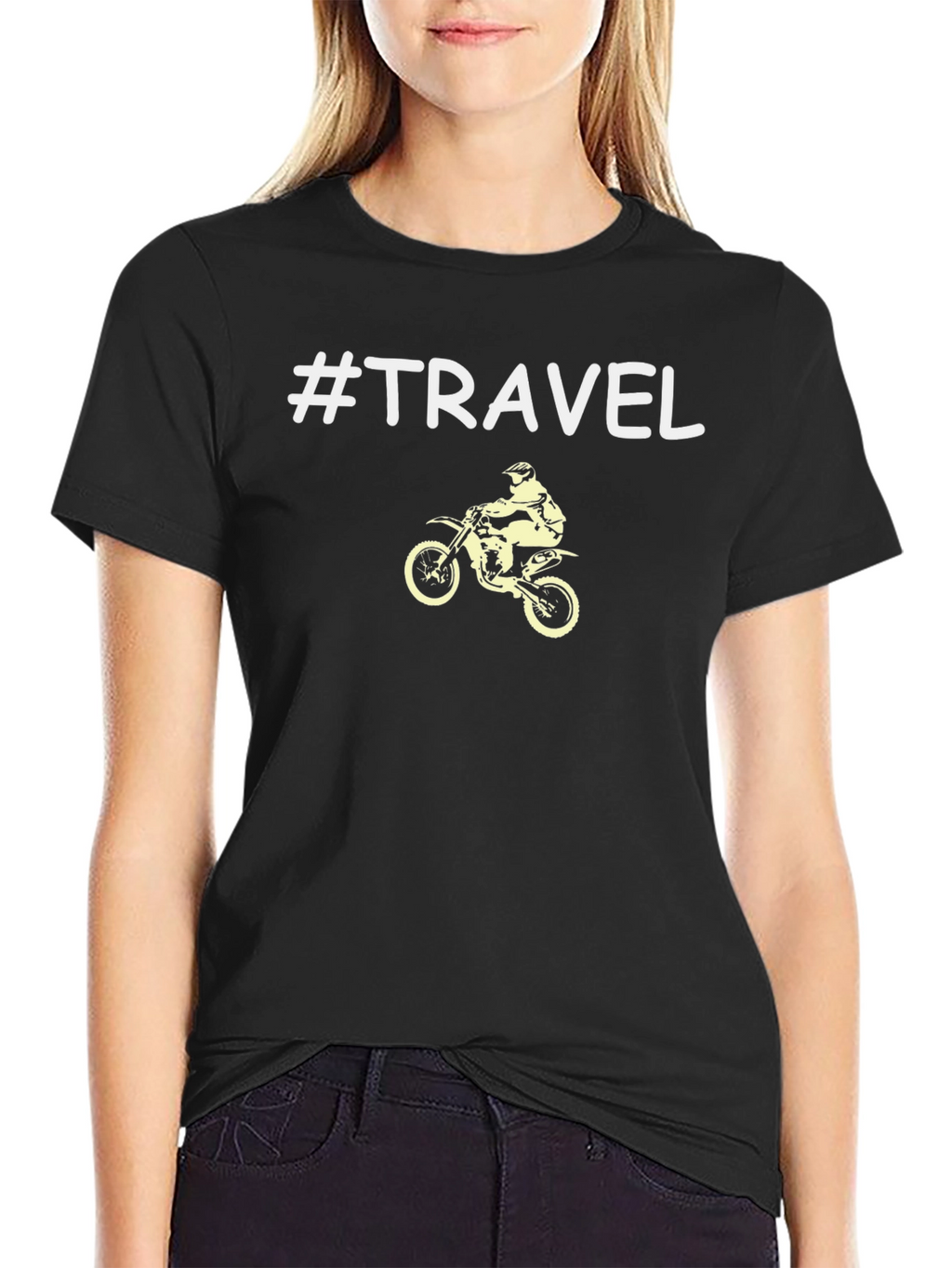 #Travel Motocross T-Shirt - Adventure Rider Tee