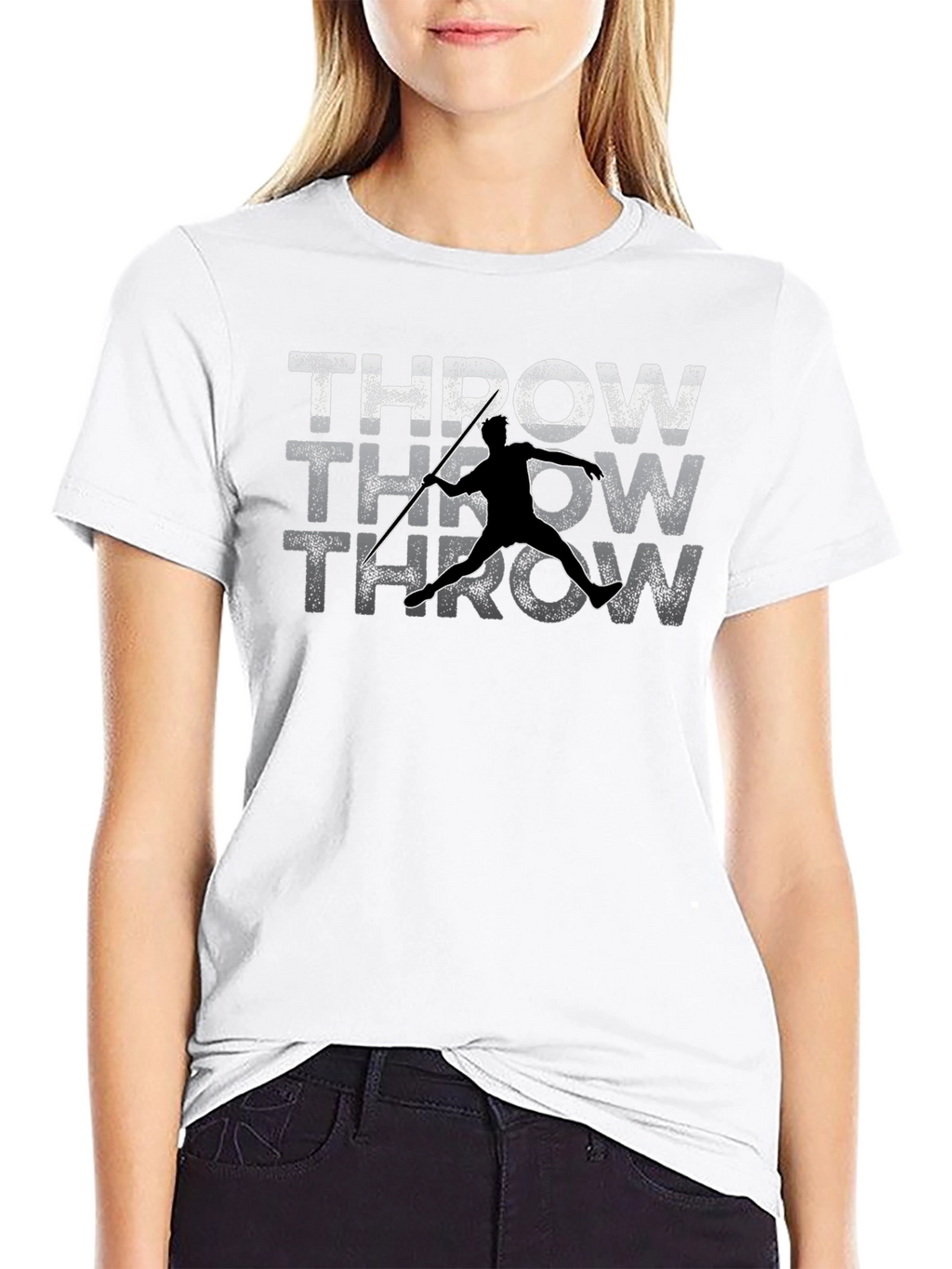 Javelin Thrower T-Shirt - Athlete Graphic Tee