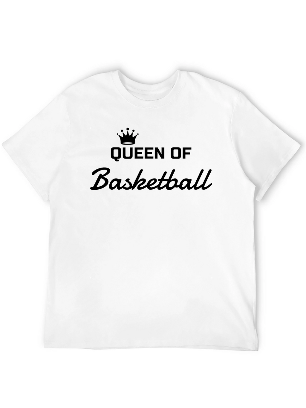 Queen of Basketball T-Shirt - Black
