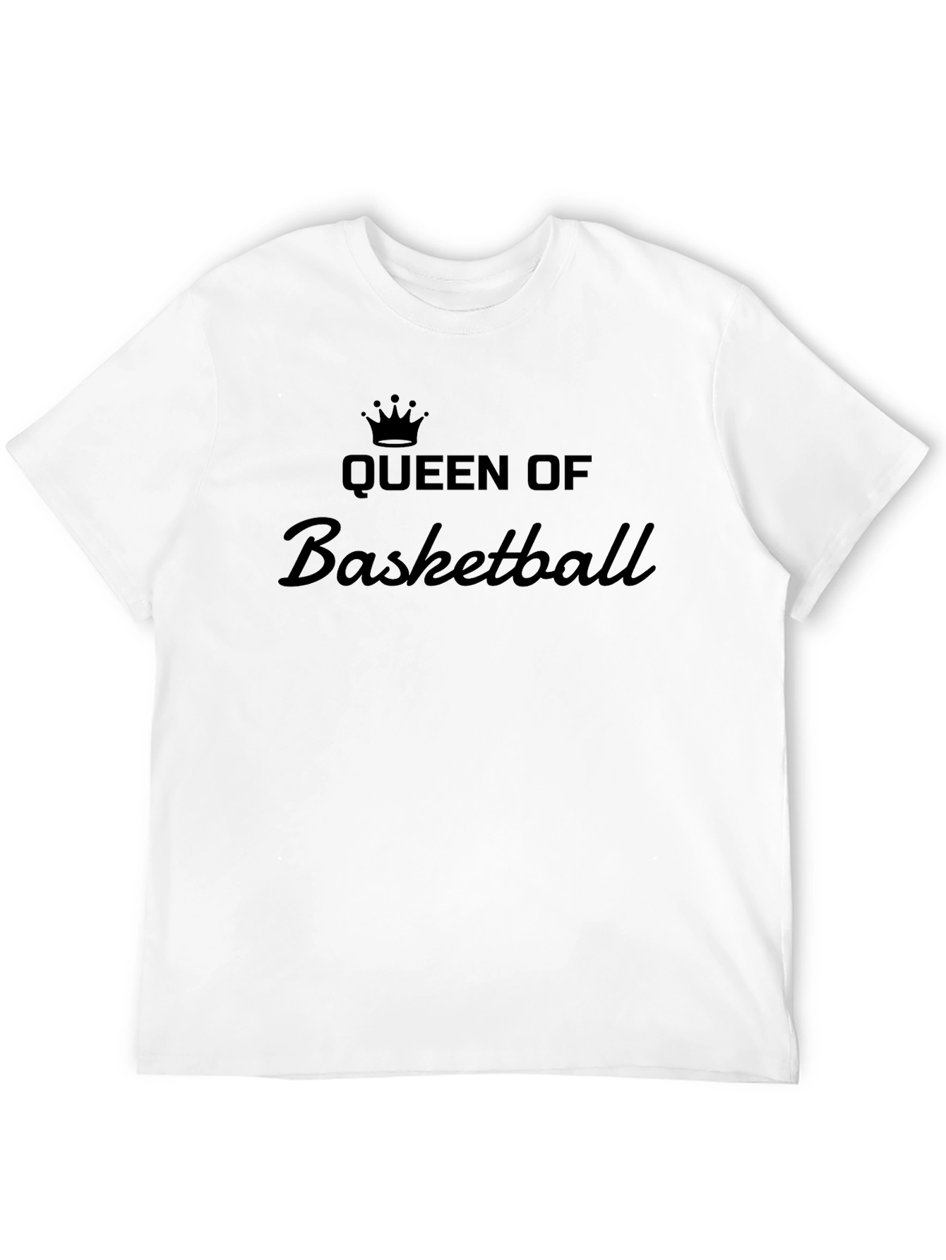 Queen of Basketball T-Shirt - Black