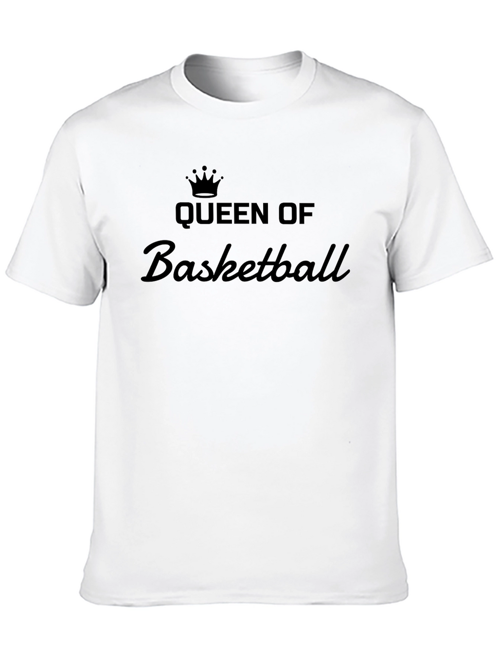 Queen of Basketball T-Shirt - Black