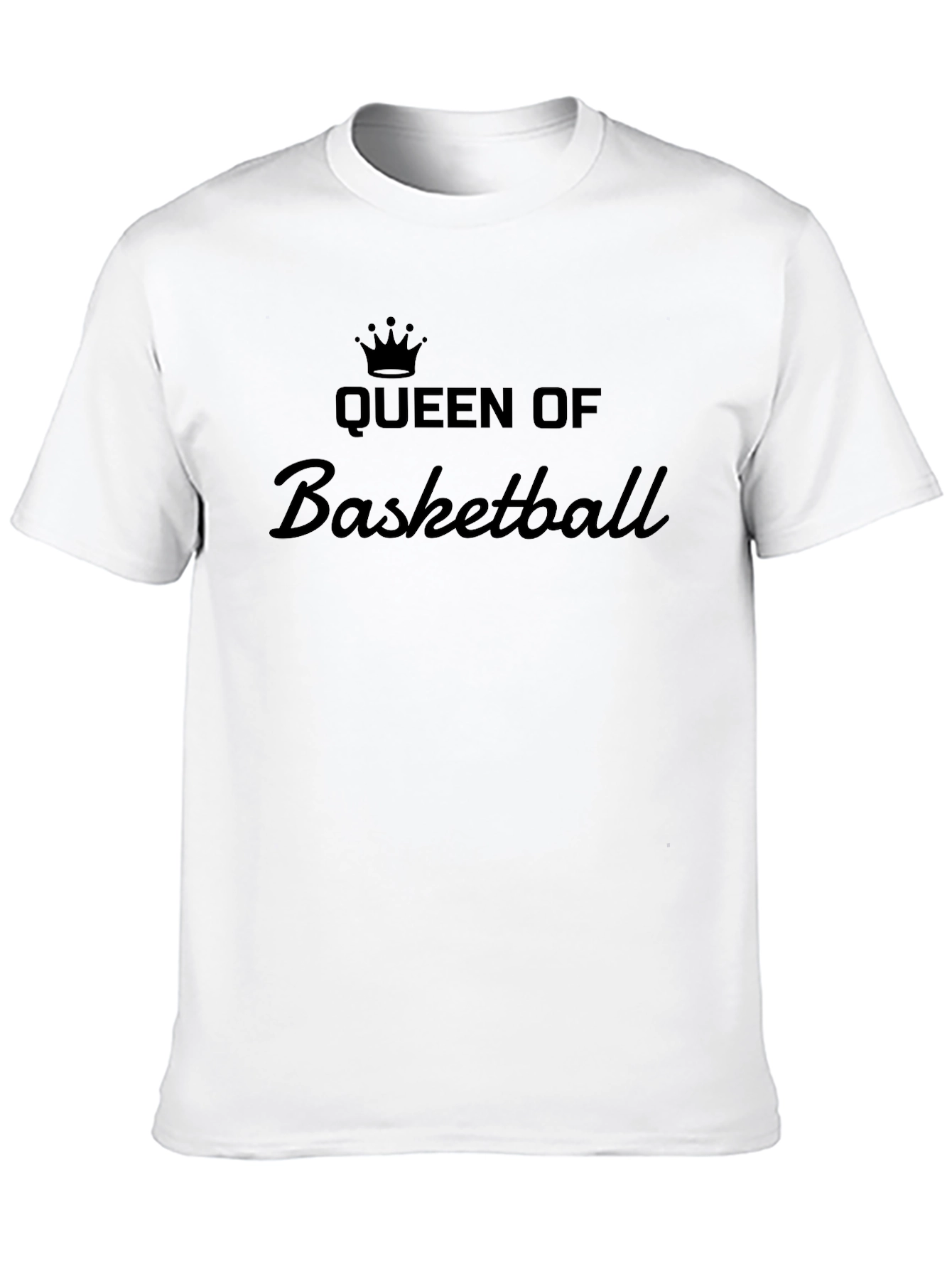 Queen of Basketball T-Shirt - Black