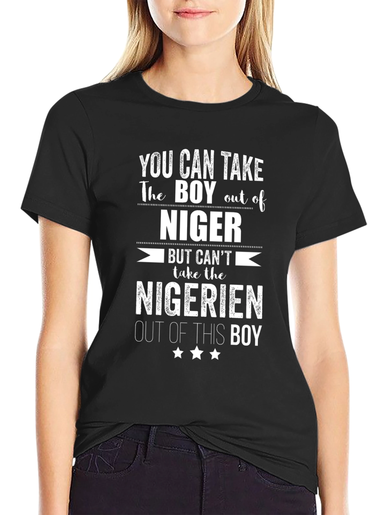 Nigerien Pride T-Shirt - You Can Take The Boy Out of Niger