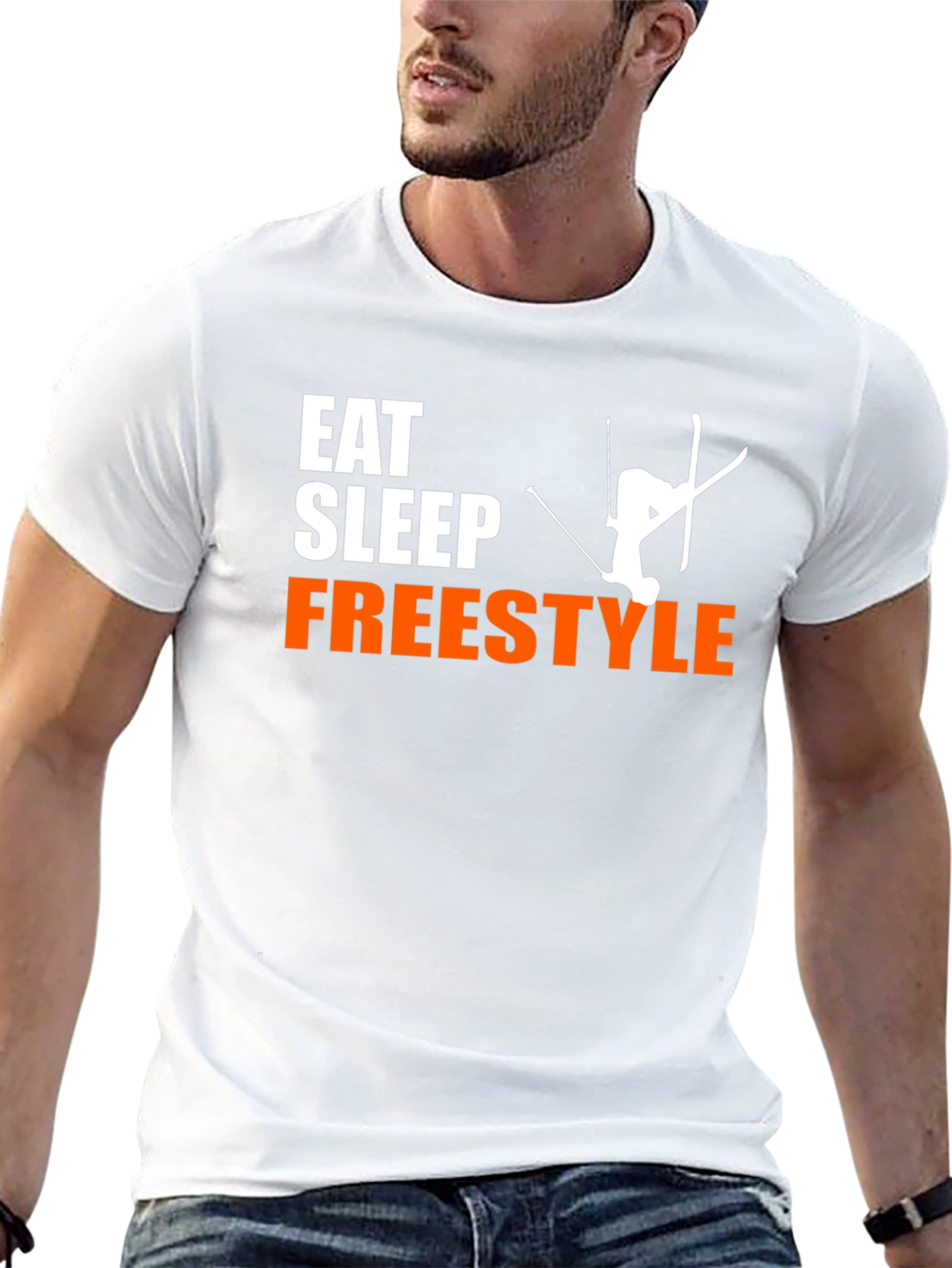 Eat Sleep Freestyle T-Shirt - Skiing Apparel