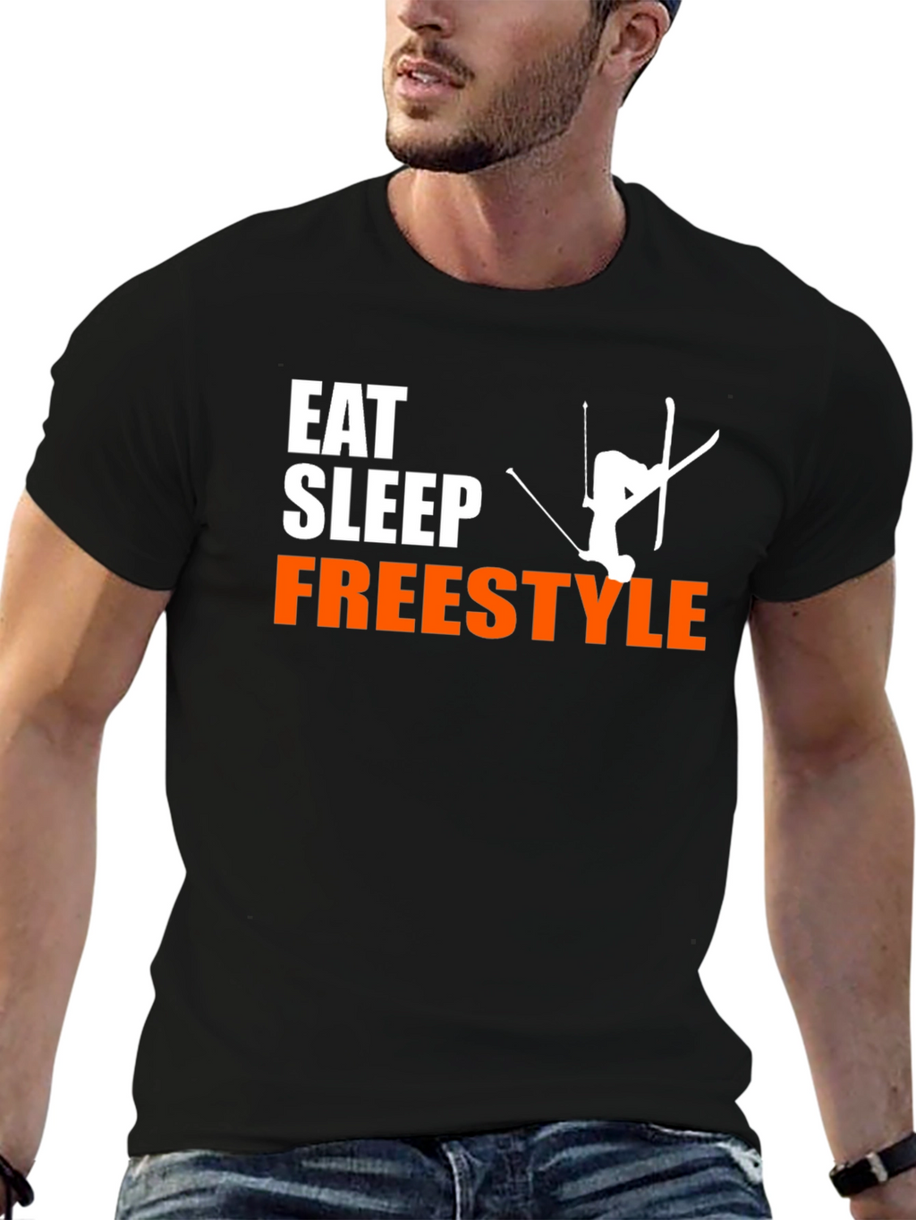 Eat Sleep Freestyle T-Shirt - Skiing Apparel