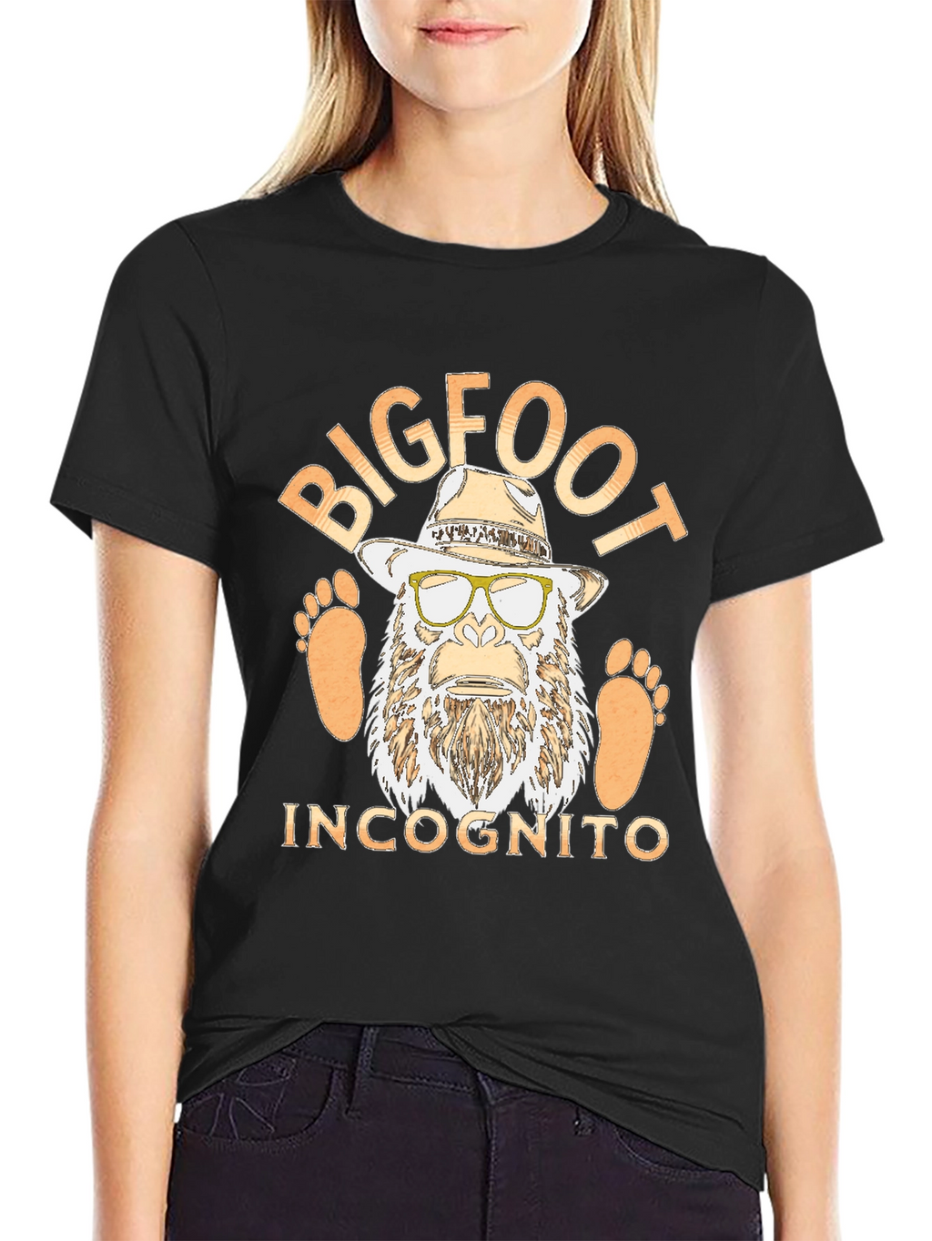 Bigfoot Incognito Graphic T-Shirt - Black