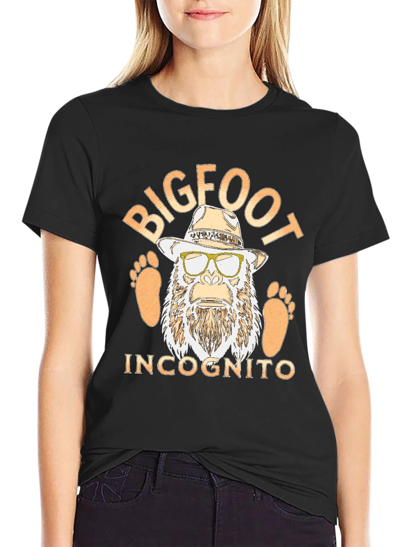 Bigfoot Incognito Graphic T-Shirt - Black