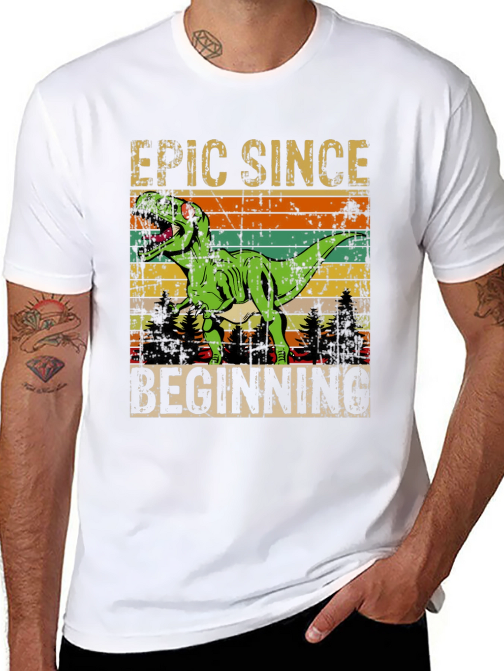 Epic Since Beginning T-Rex Graphic Tee