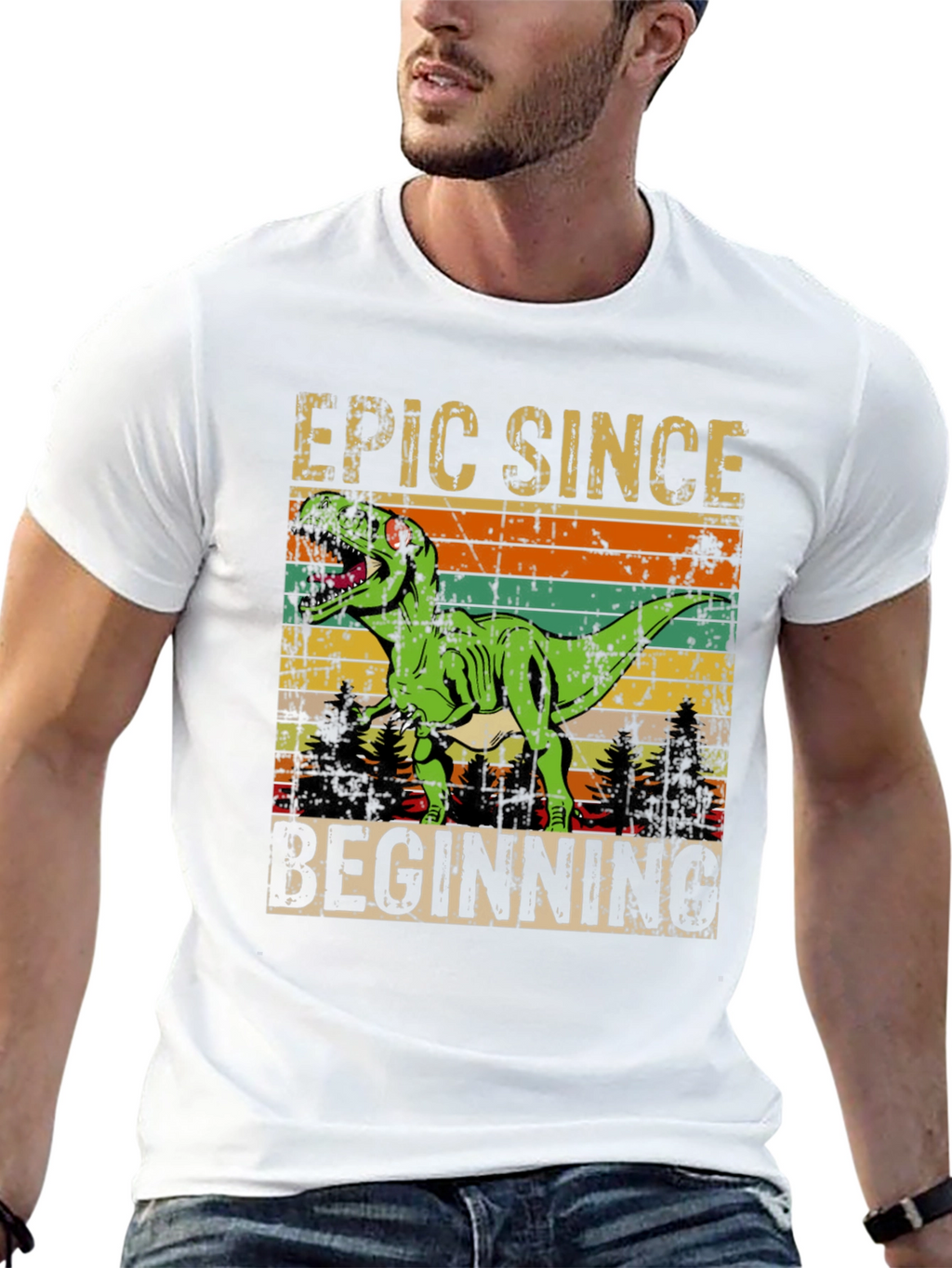 Epic Since Beginning T-Rex Graphic Tee
