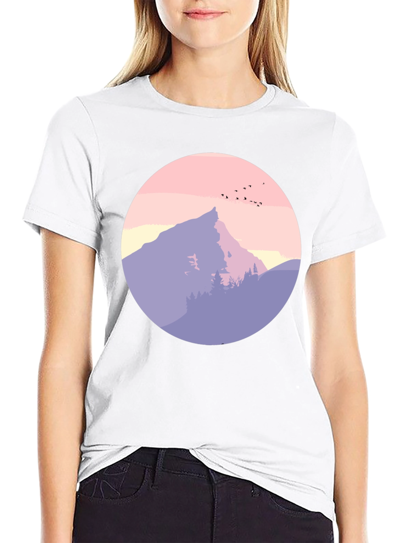 Mountain Graphic Tee - Nature Inspired Style