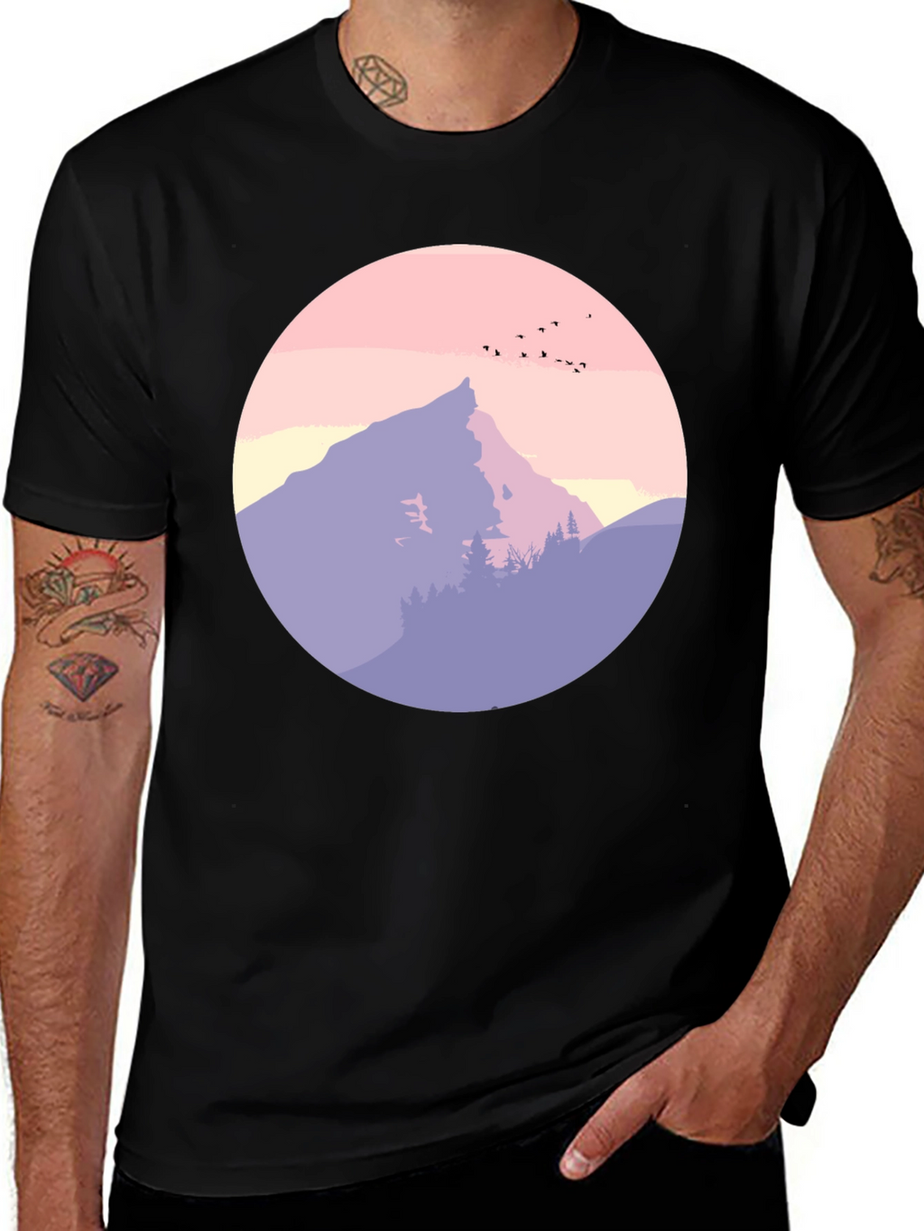Mountain Graphic Tee - Nature Inspired Style