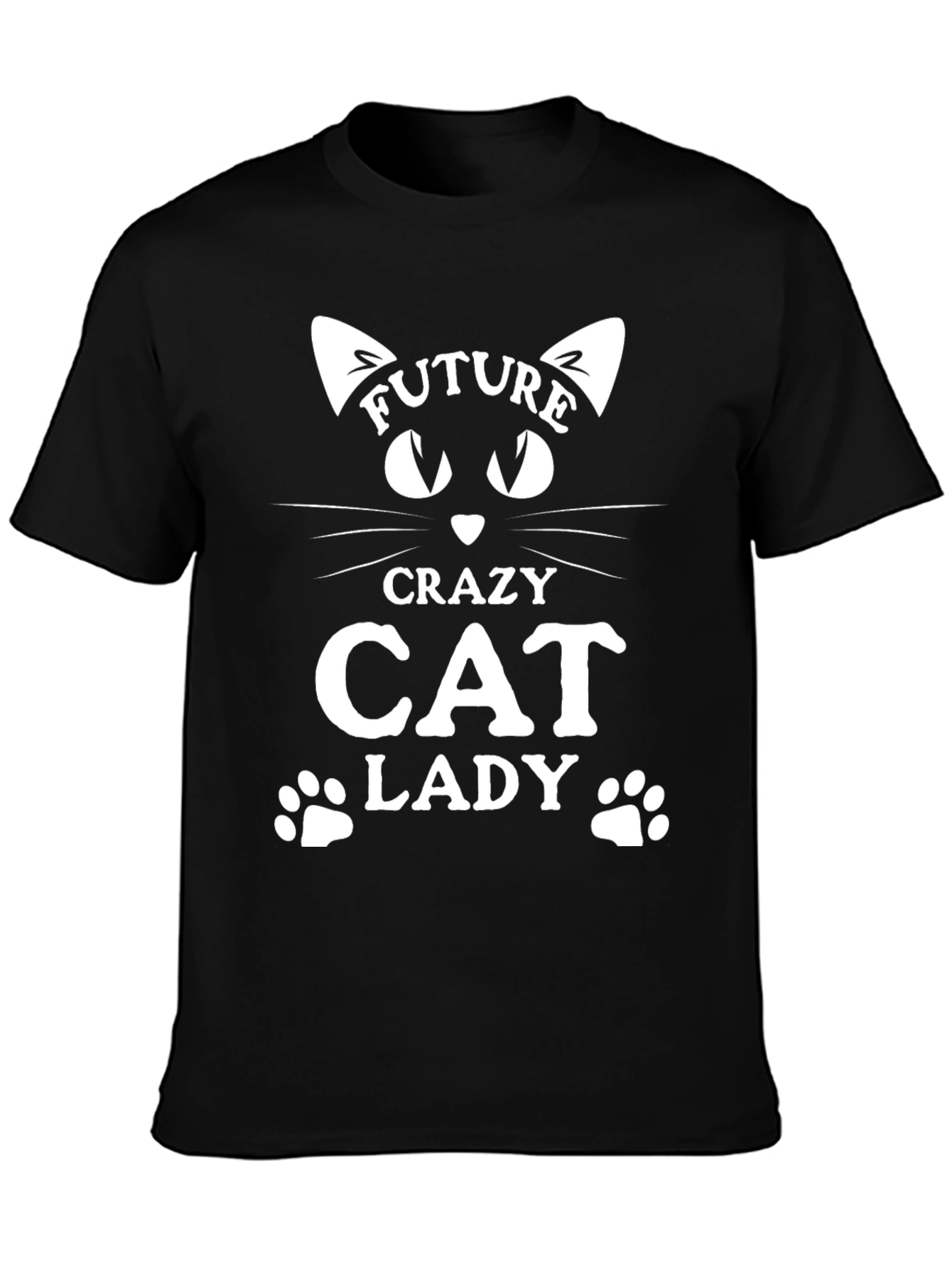 Future Crazy Cat Lady Graphic Tee
