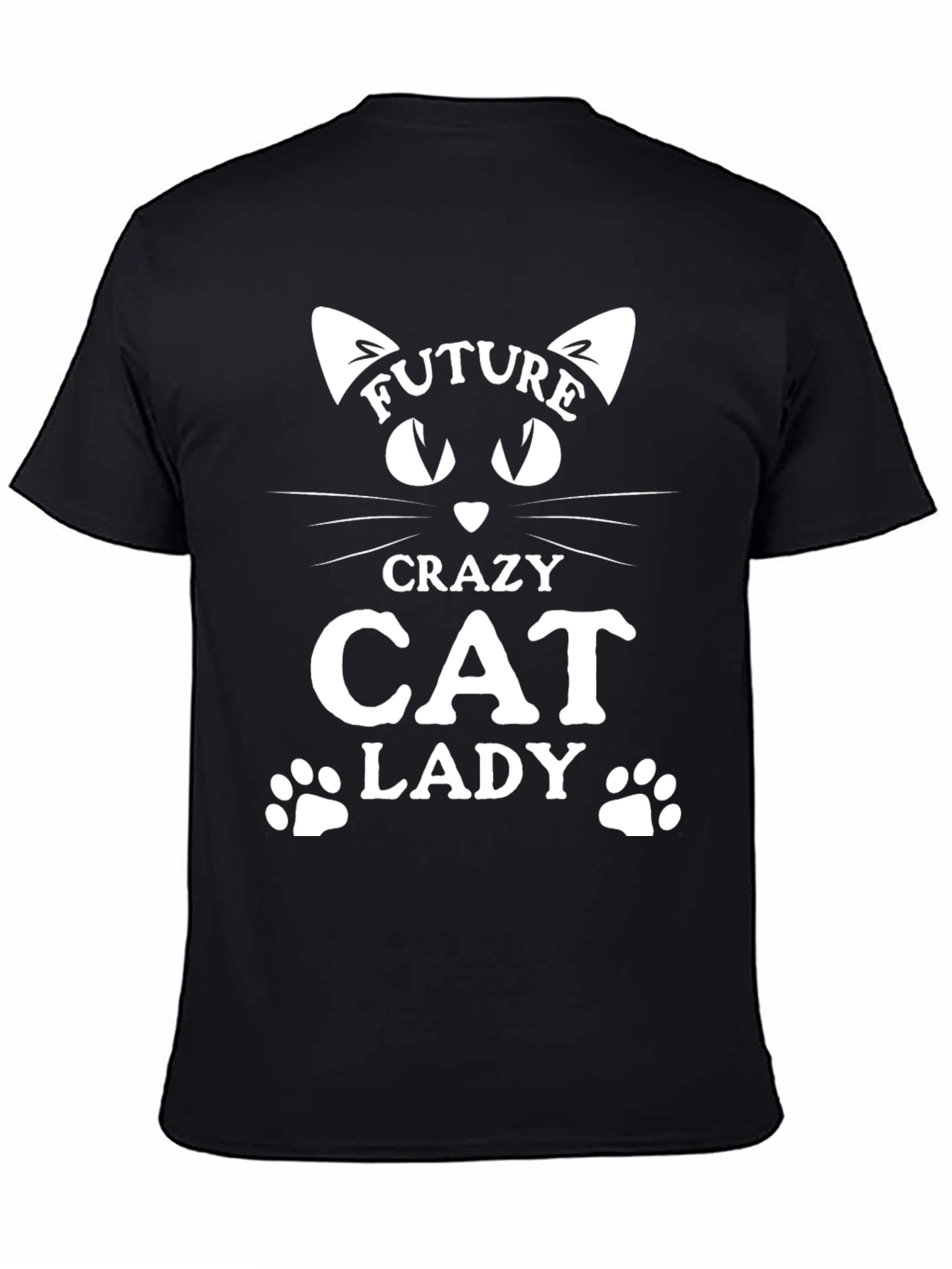 Future Crazy Cat Lady Graphic Tee