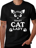 Future Crazy Cat Lady Graphic Tee