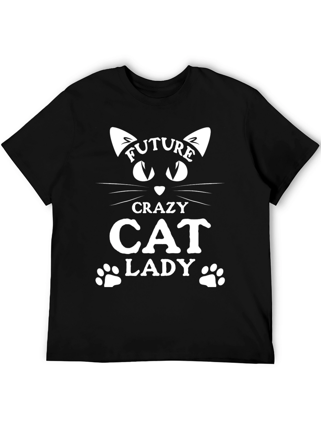 Future Crazy Cat Lady Graphic Tee