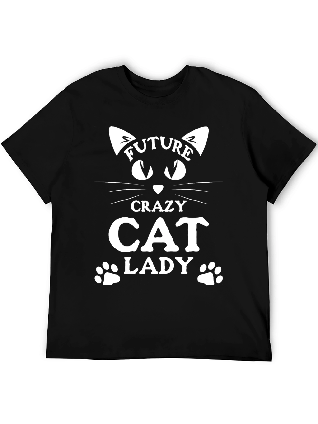 Future Crazy Cat Lady Graphic Tee