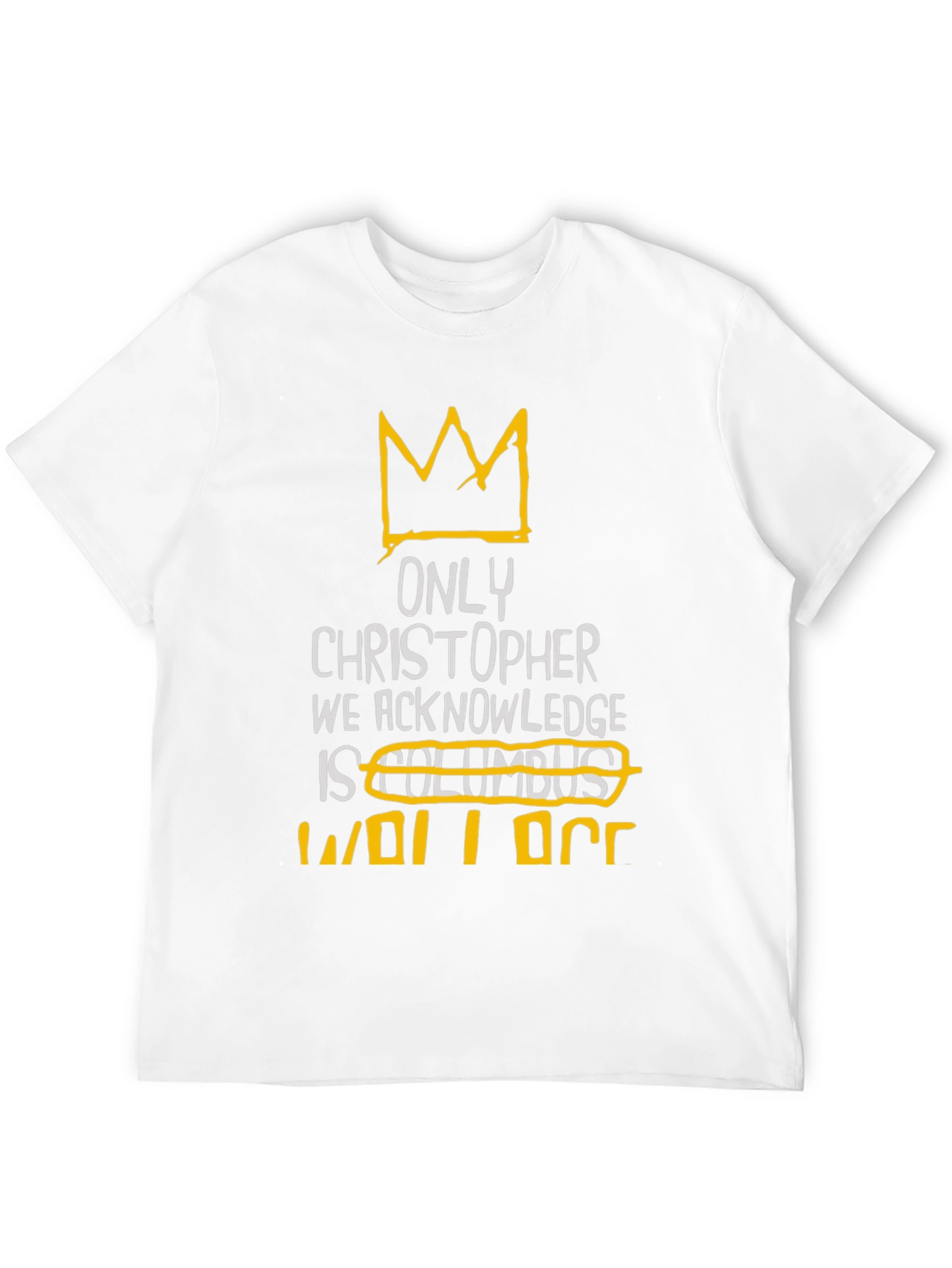 Christopher Wallace T-Shirt - Crown and Bold Print