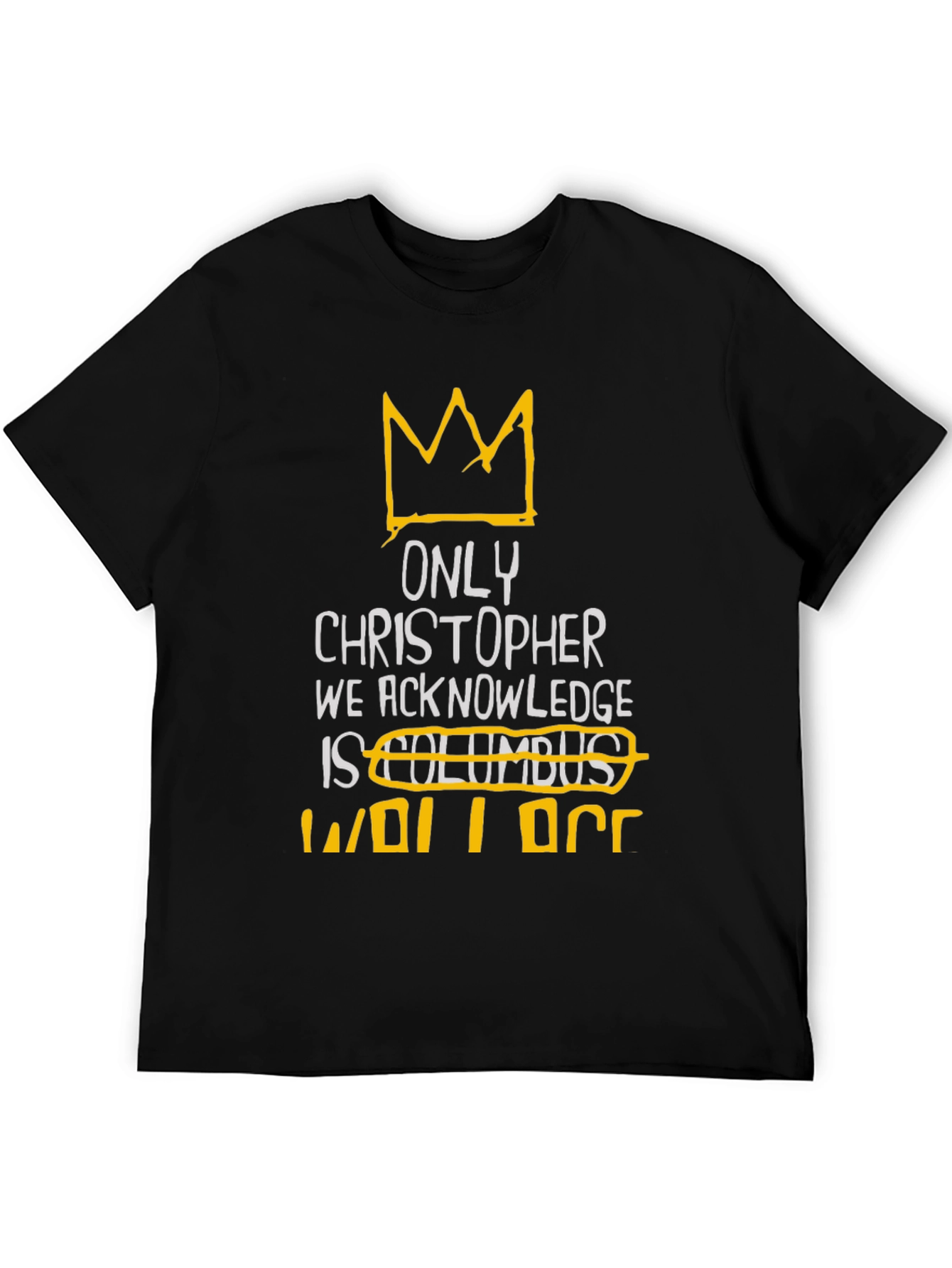 Christopher Wallace T-Shirt - Crown and Bold Print