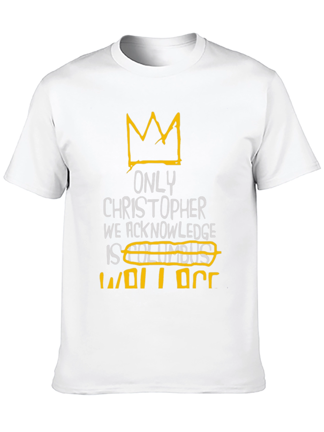 Christopher Wallace T-Shirt - Crown and Bold Print