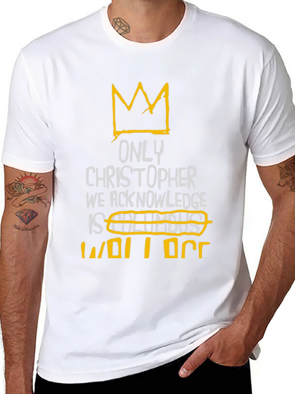 Christopher Wallace T-Shirt - Crown and Bold Print