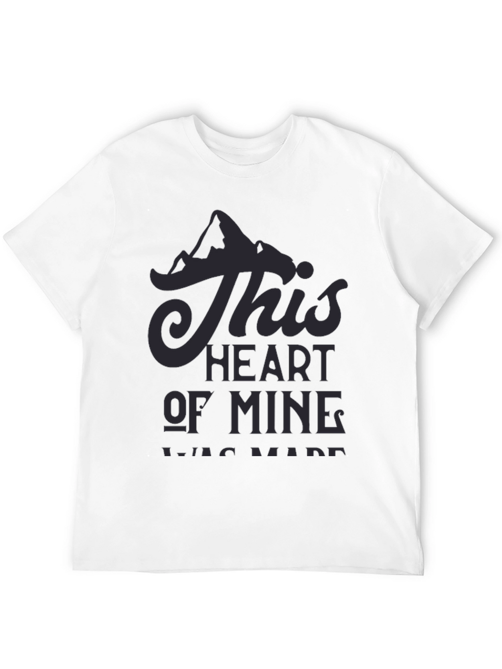 Mountain Heart Tee - Adventure Seeker Shirt