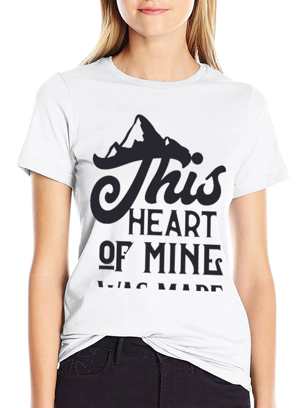 Mountain Heart Tee - Adventure Seeker Shirt