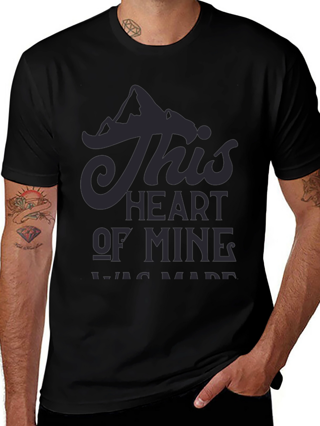 Mountain Heart Tee - Adventure Seeker Shirt