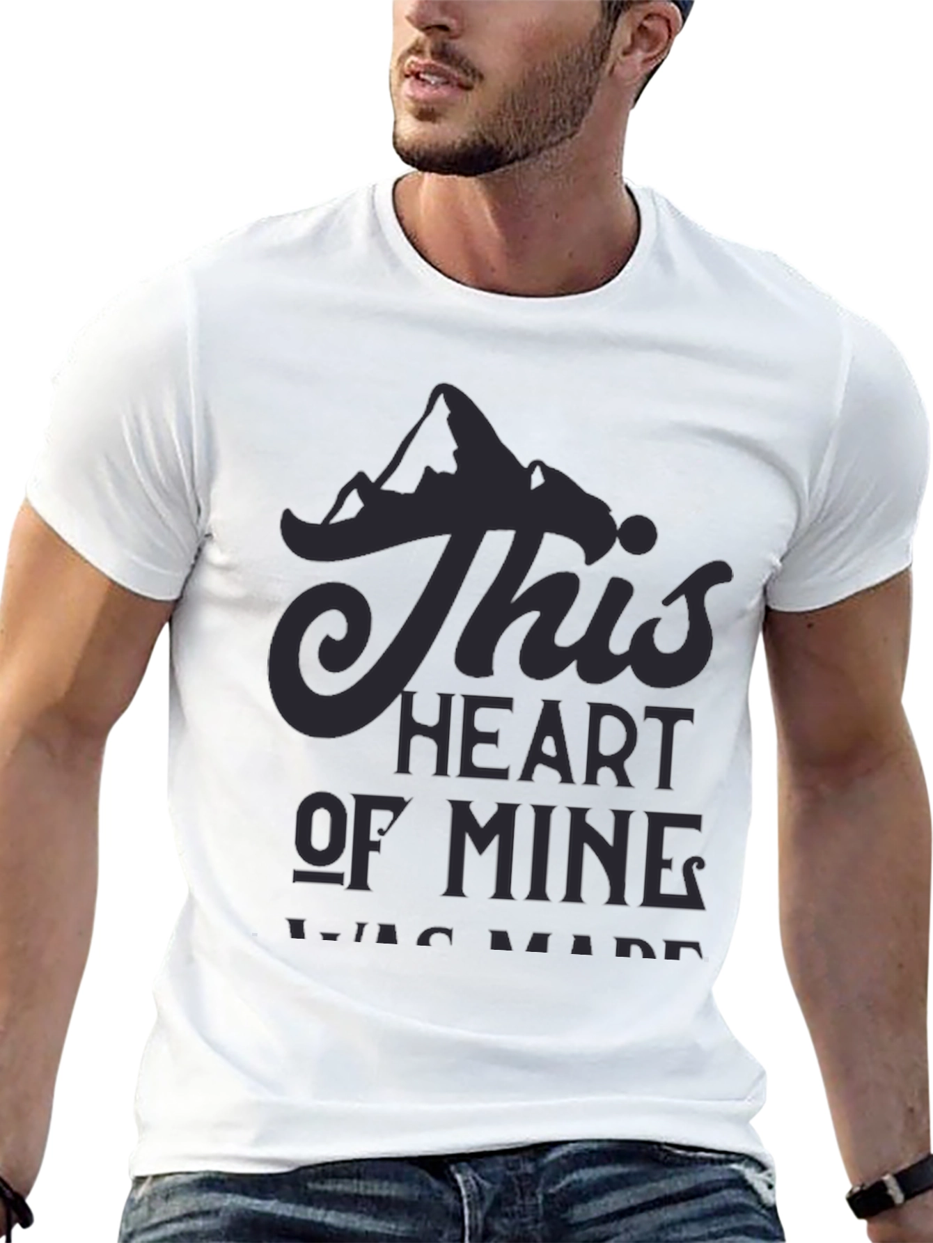 Mountain Heart Tee - Adventure Seeker Shirt