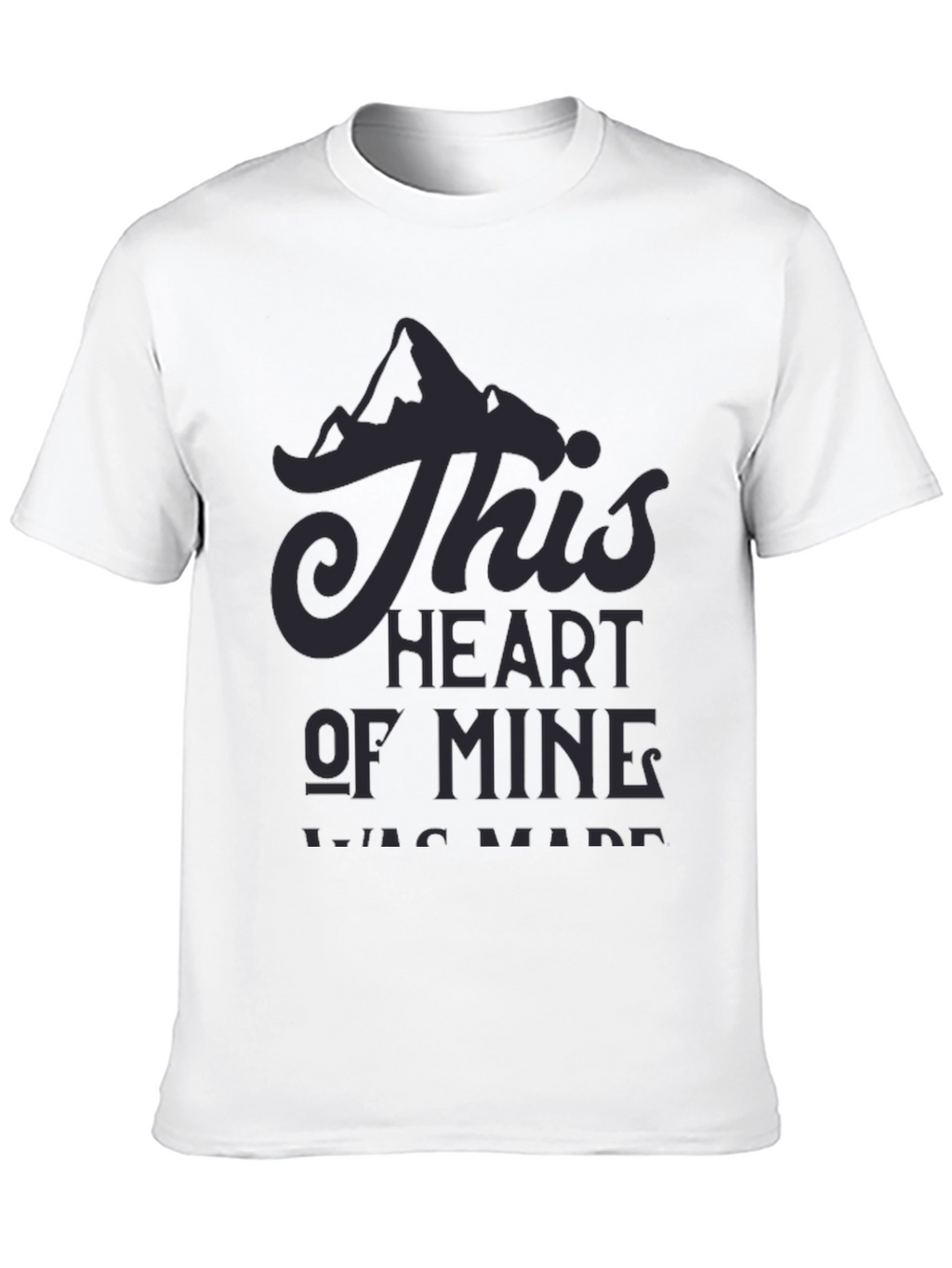 Mountain Heart Tee - Adventure Seeker Shirt