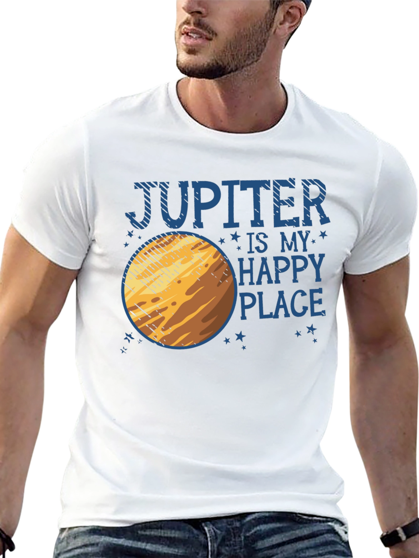 Jupiter is My Happy Place Graphic Tee