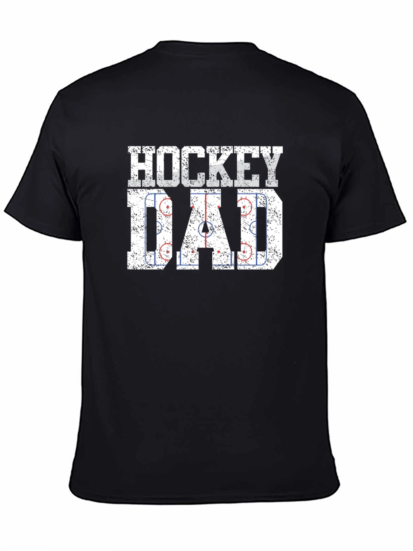 Hockey Dad Graphic T-Shirt - Black