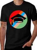 Graduation Cap Graphic Tee - Celebrate Success!
