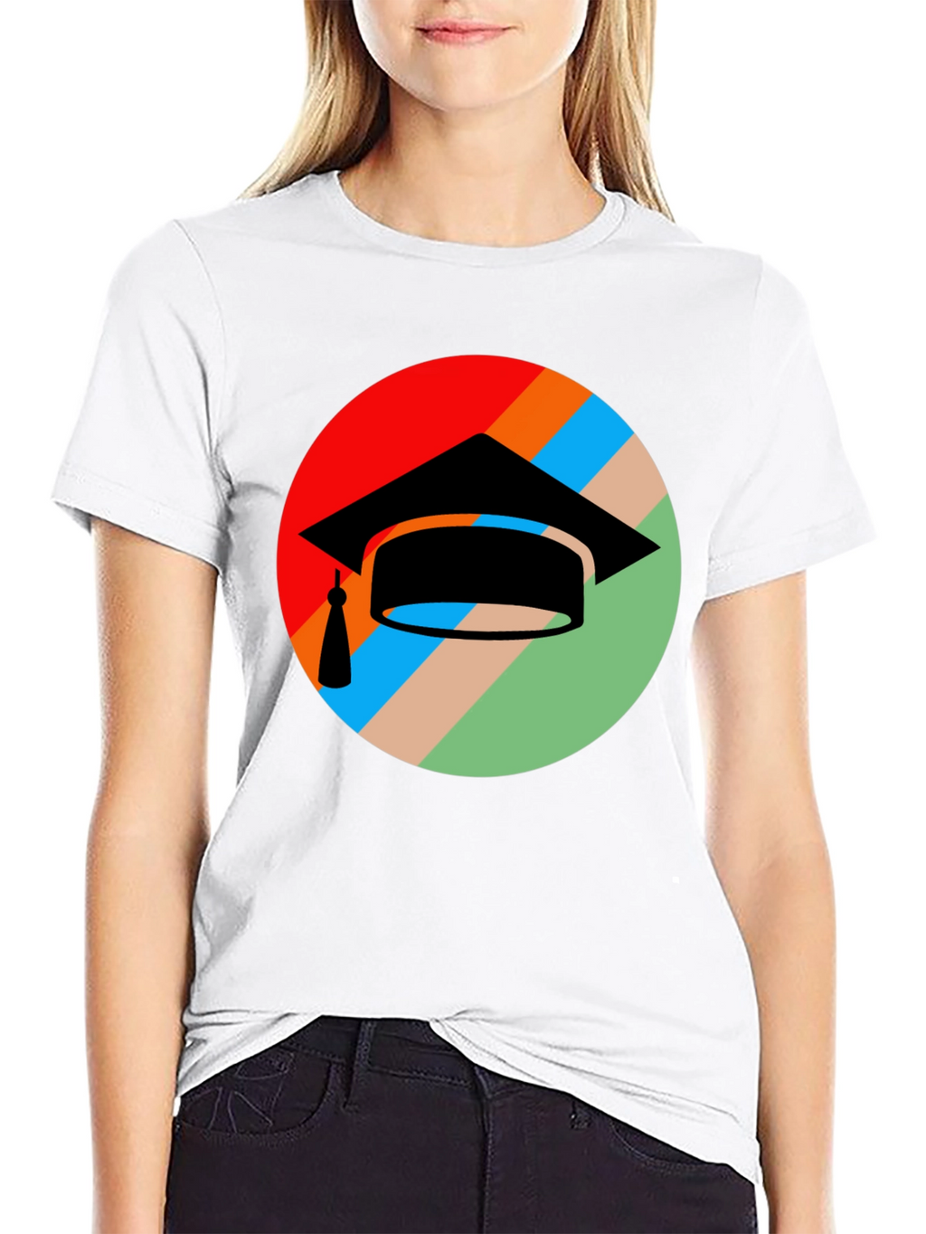 Graduation Cap Graphic Tee - Celebrate Success!