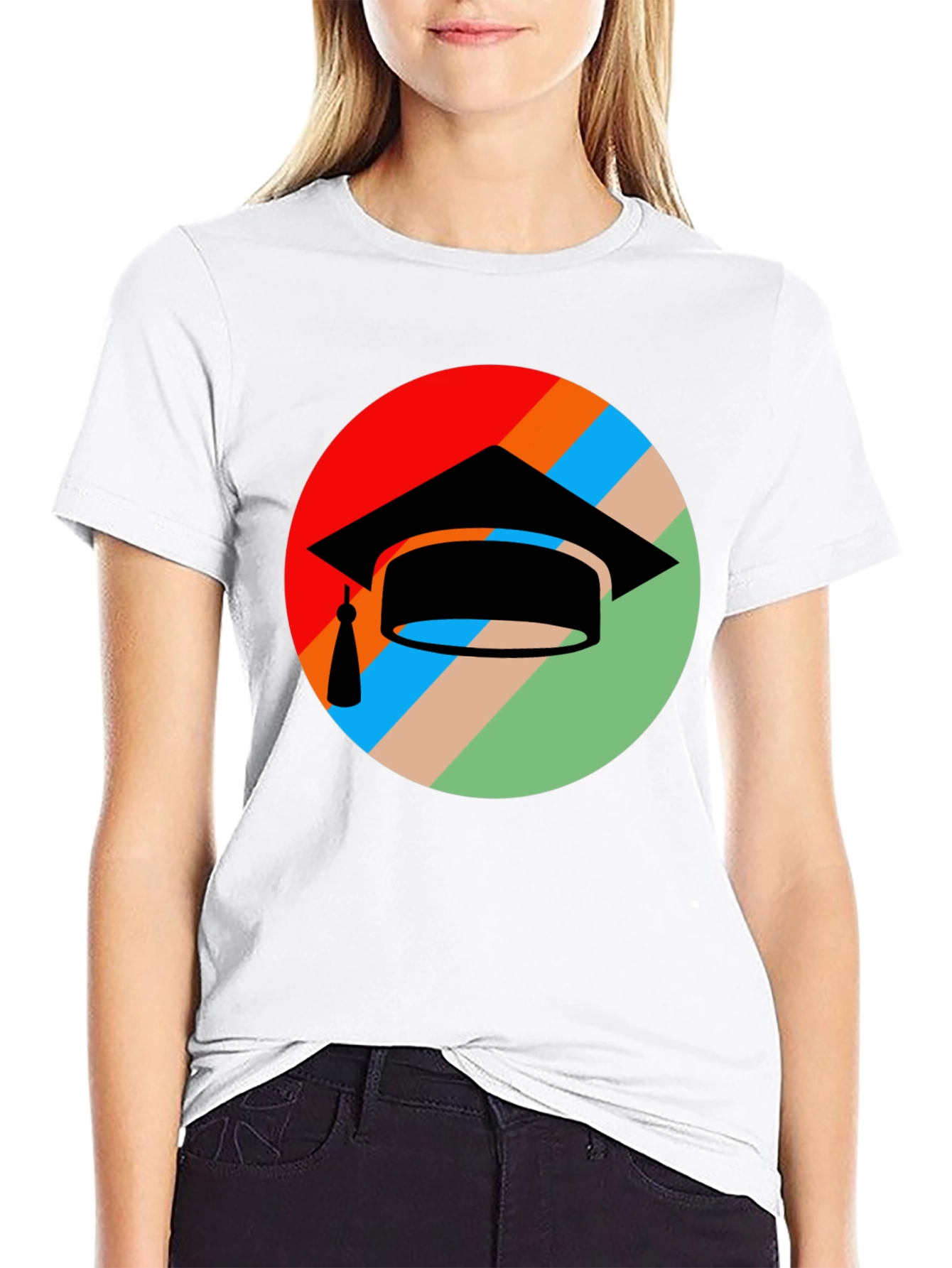 Graduation Cap Graphic Tee - Celebrate Success!