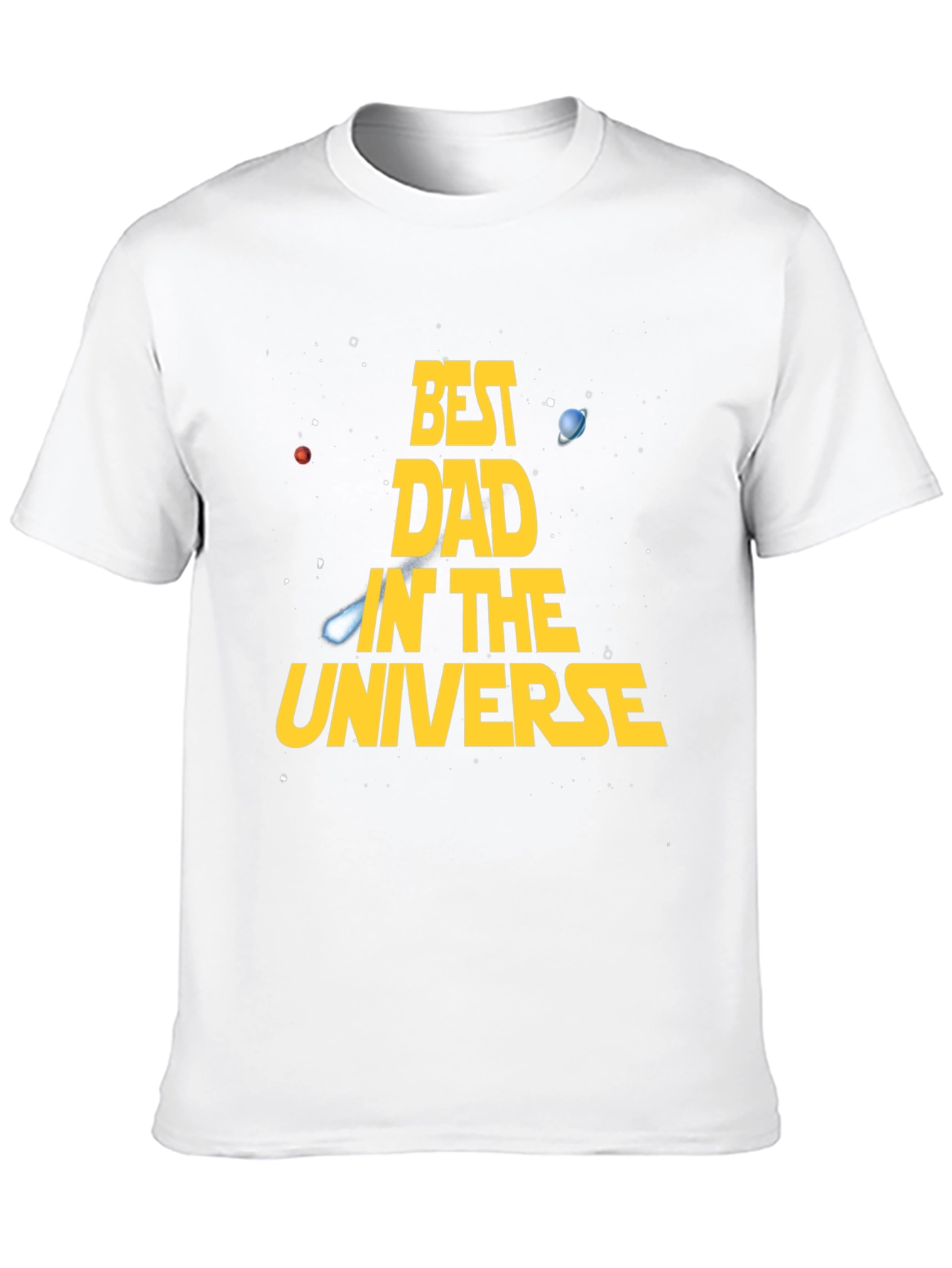 Best Dad in the Universe Graphic Tee