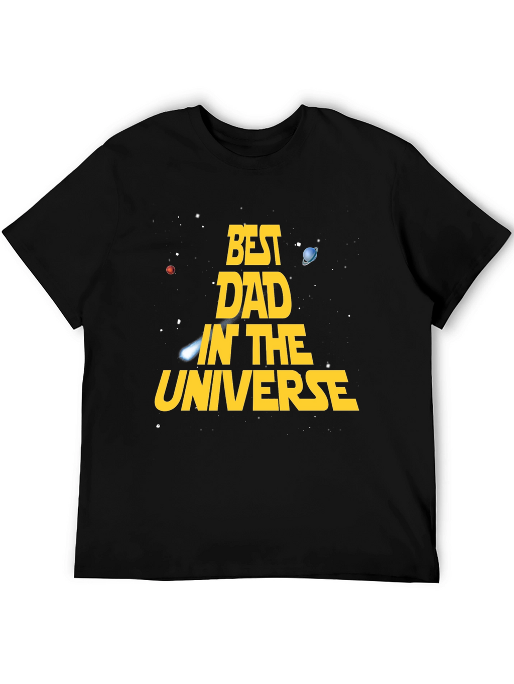Best Dad in the Universe Graphic Tee