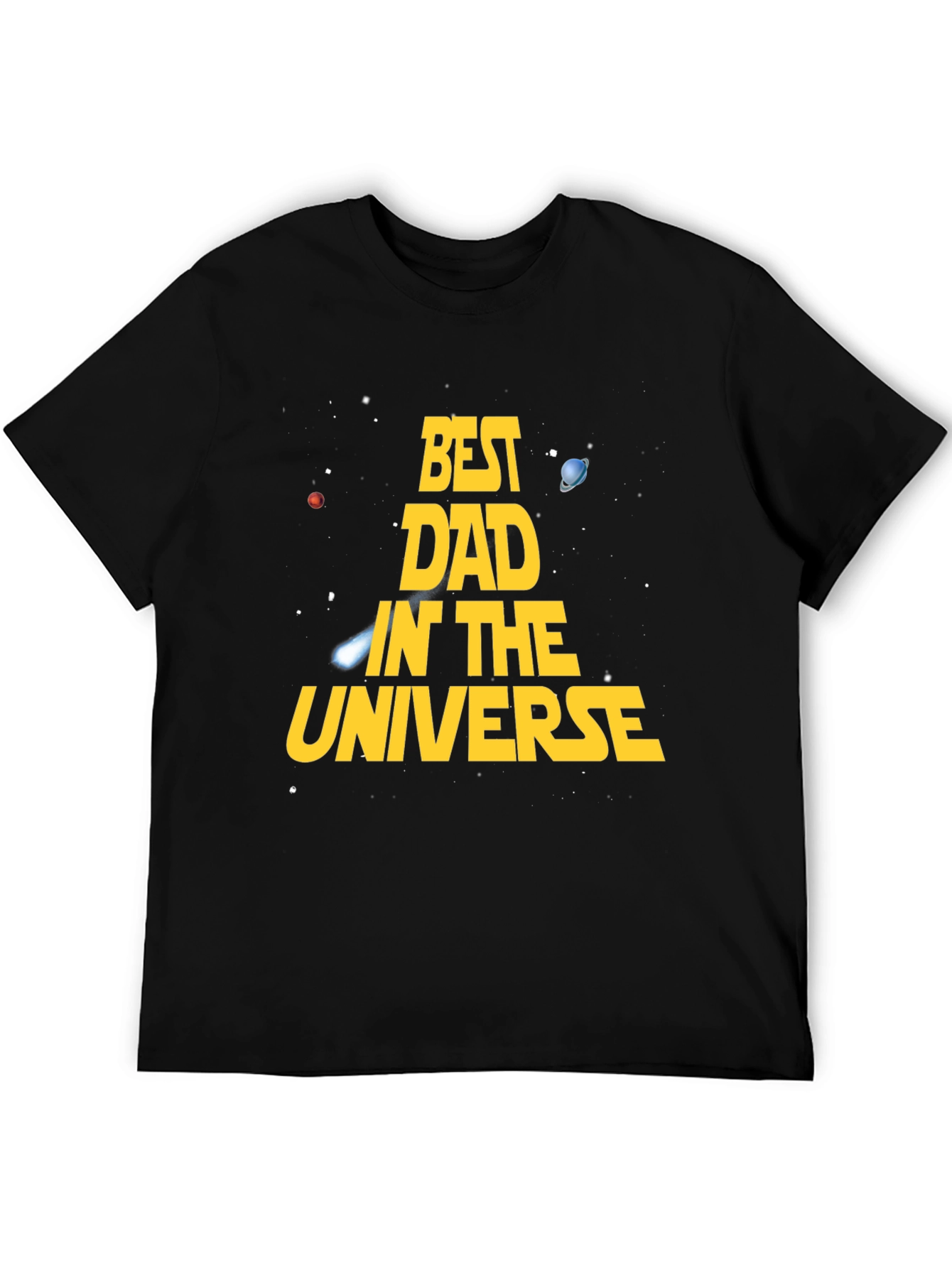 Best Dad in the Universe Graphic Tee