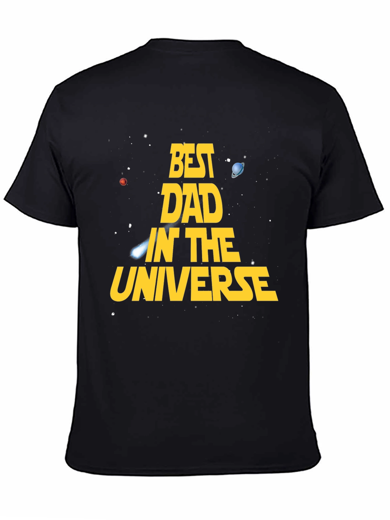 Best Dad in the Universe Graphic Tee