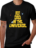 Best Dad in the Universe Graphic Tee