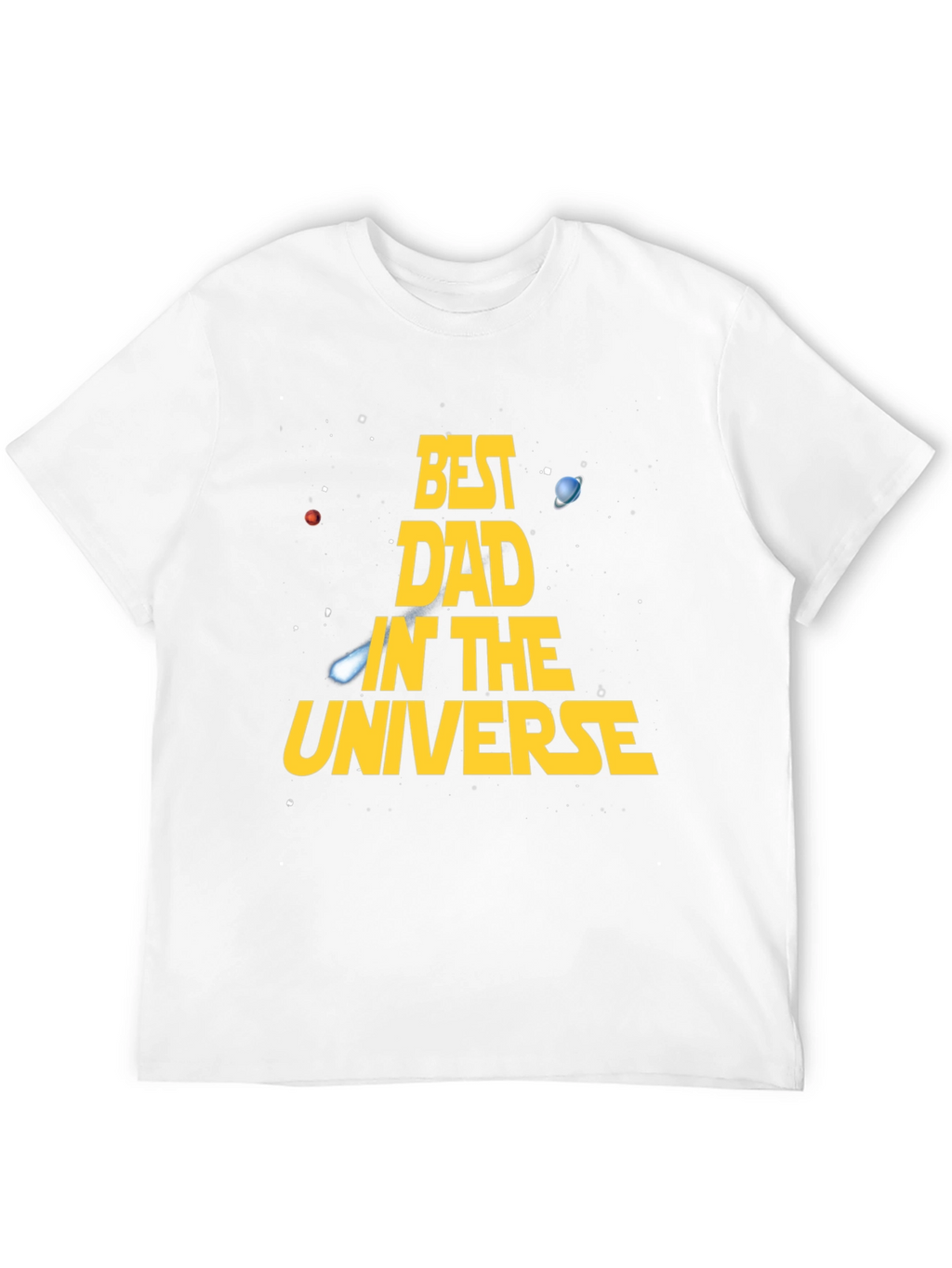 Best Dad in the Universe Graphic Tee