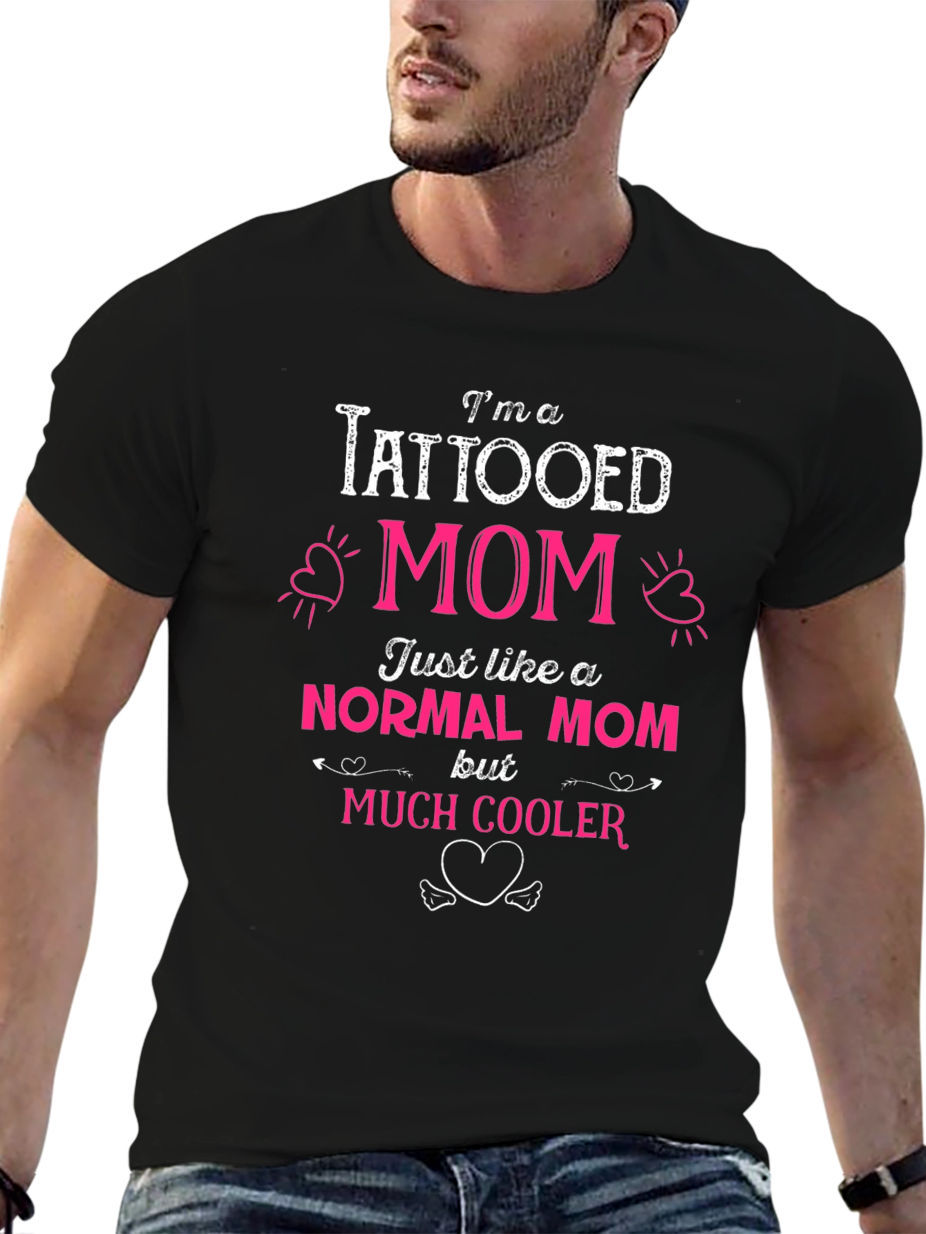 Tattooed Mom Graphic Tee - Cool Mothers Day Shirt
