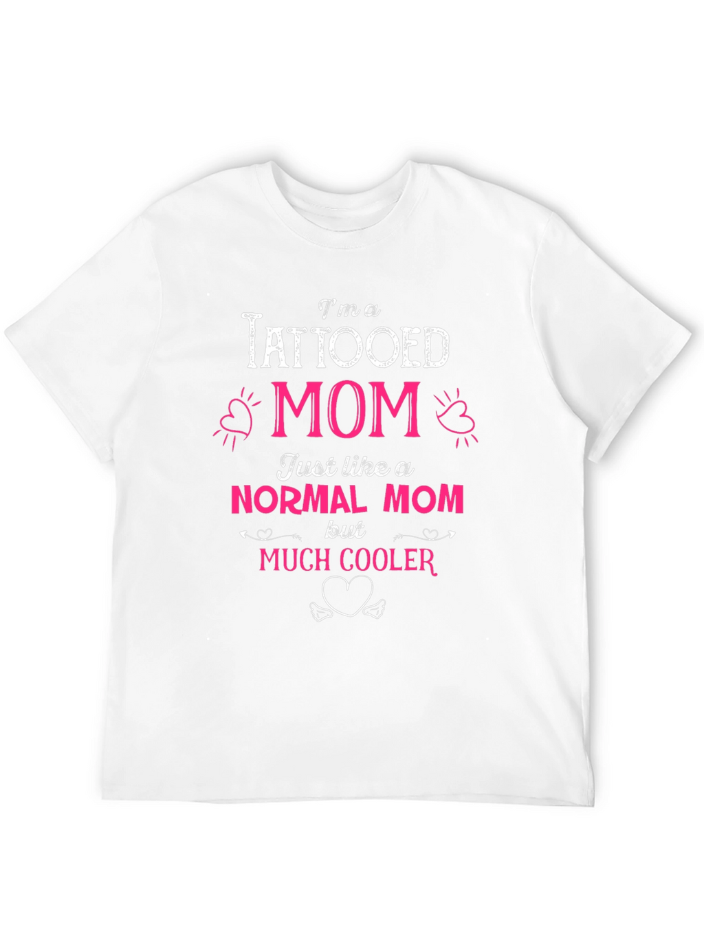 Tattooed Mom Graphic Tee - Cool Mothers Day Shirt