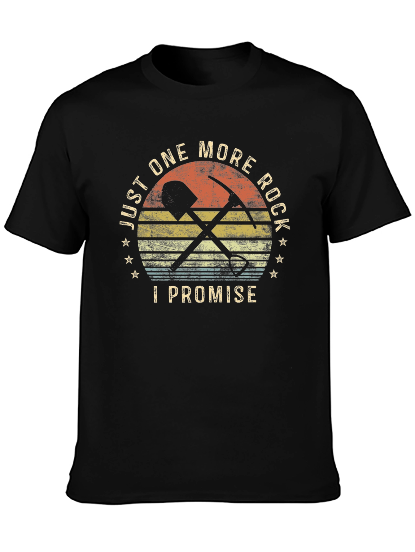 Just One More Rock T-Shirt Geology Prospecting