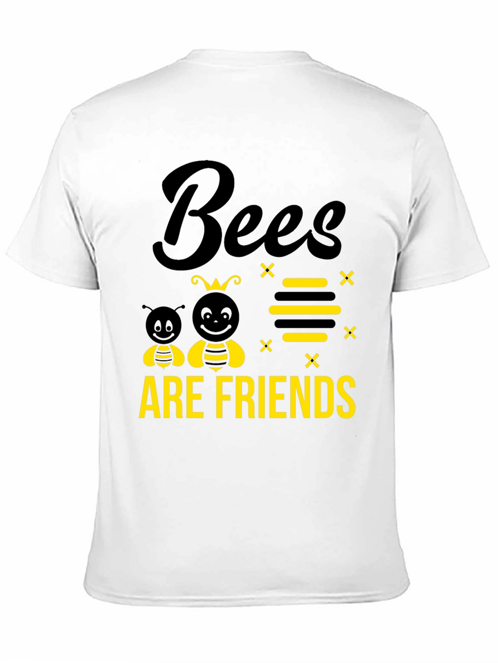 Bees Are Friends Graphic Tee