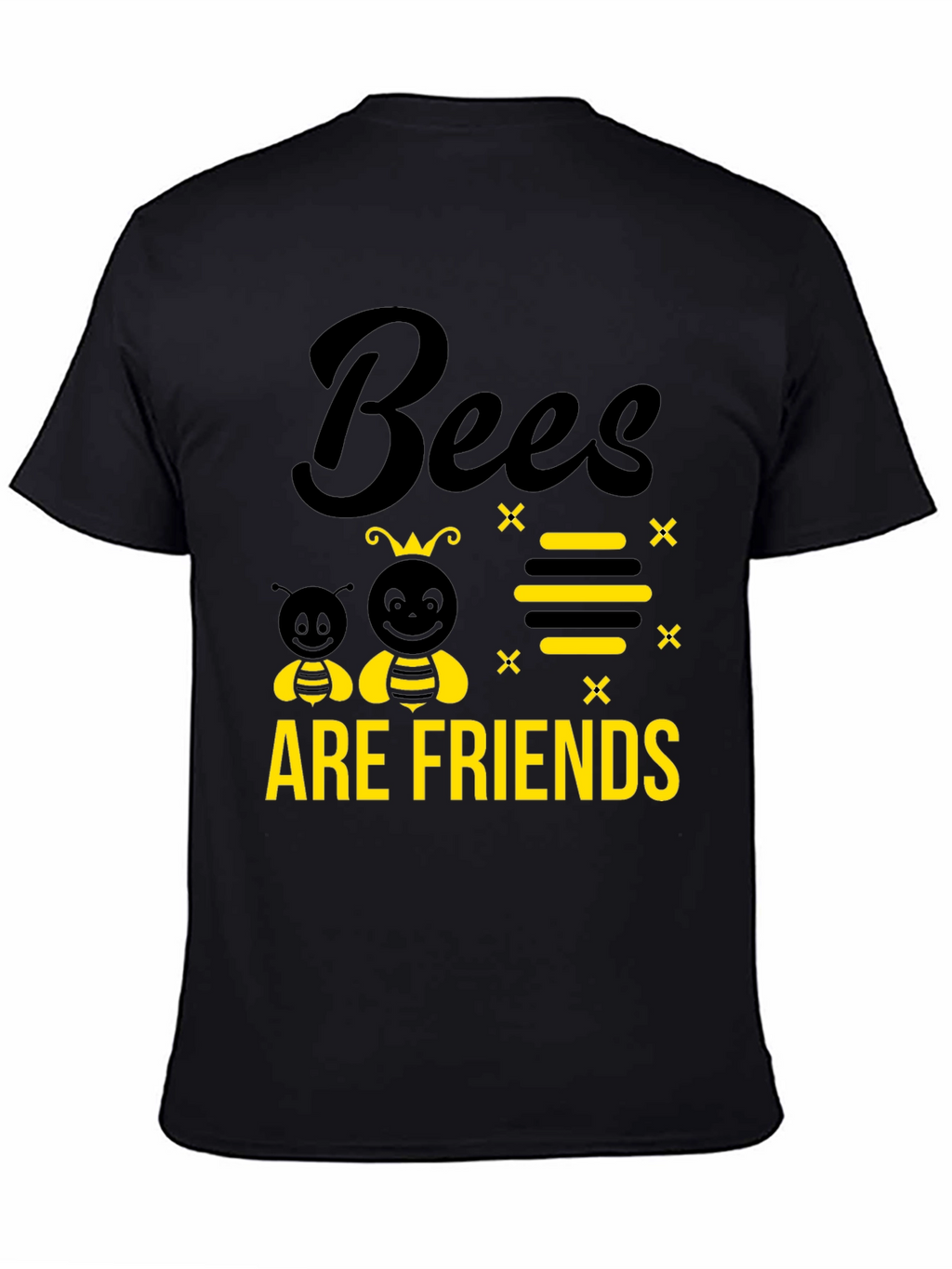 Bees Are Friends Graphic Tee