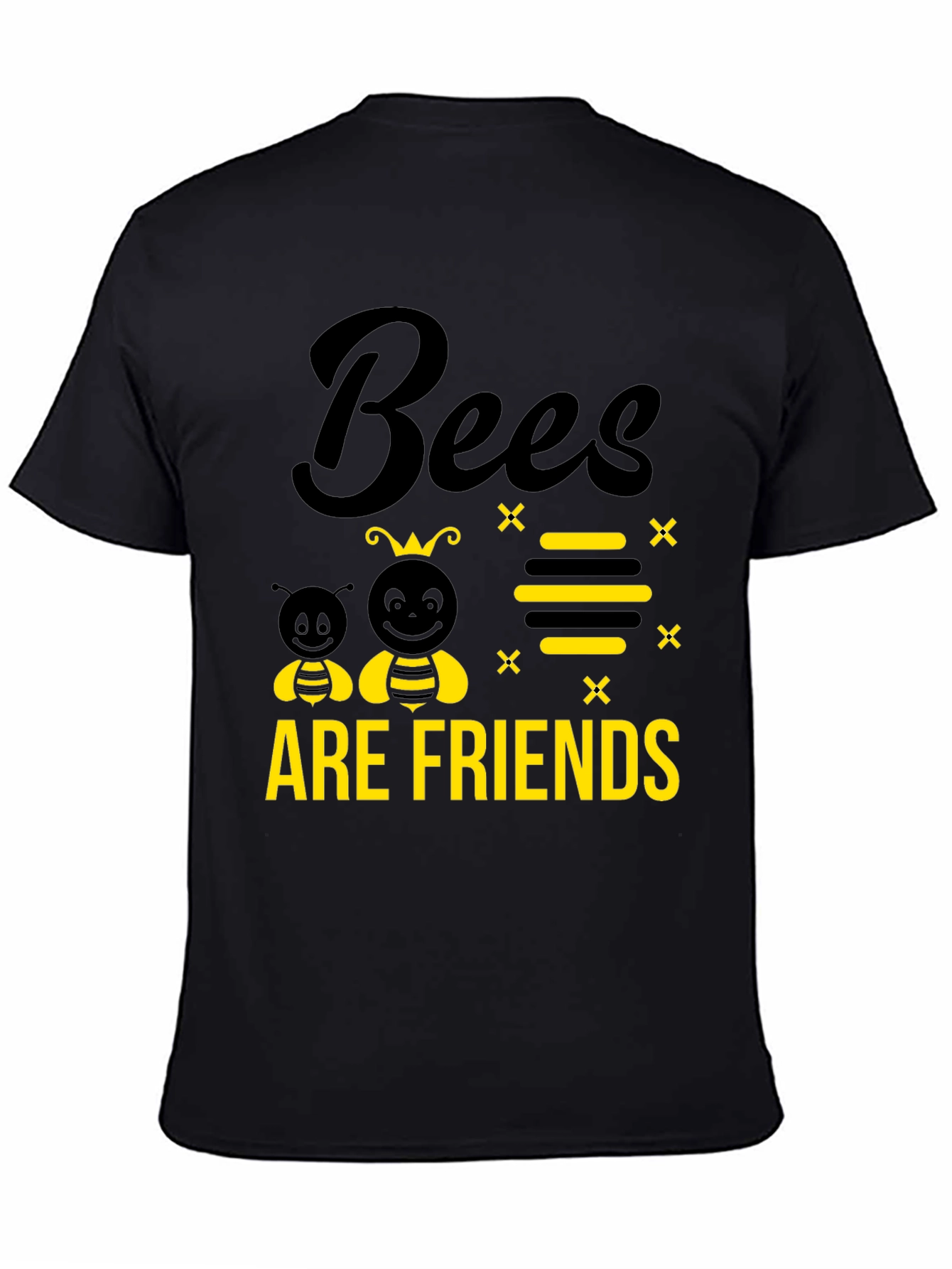 Bees Are Friends Graphic Tee