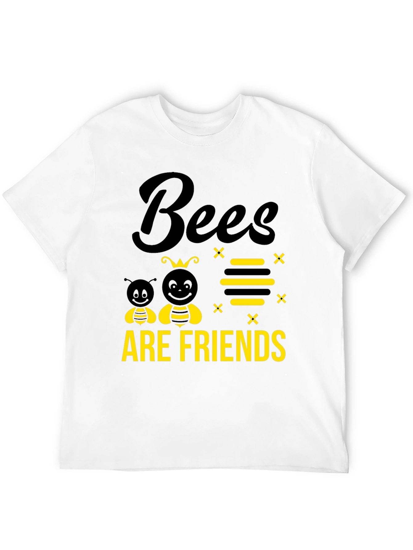 Bees Are Friends Graphic Tee